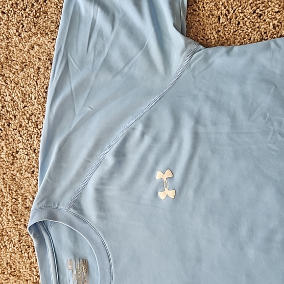 Under Armour light Blue T shirt, size L - Picture 3 of 5